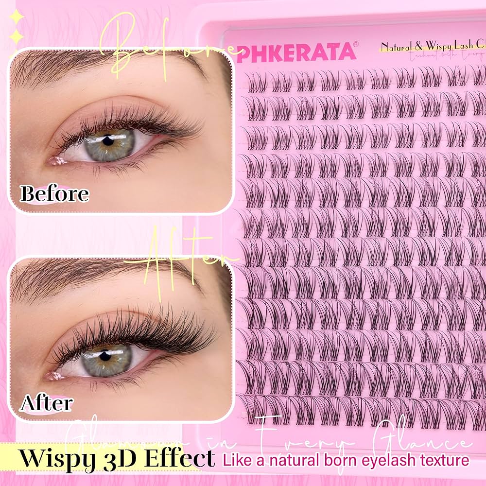 DIY Lash Clusters 😍 my favorite lashes and lash supplies to use! cover photo collage