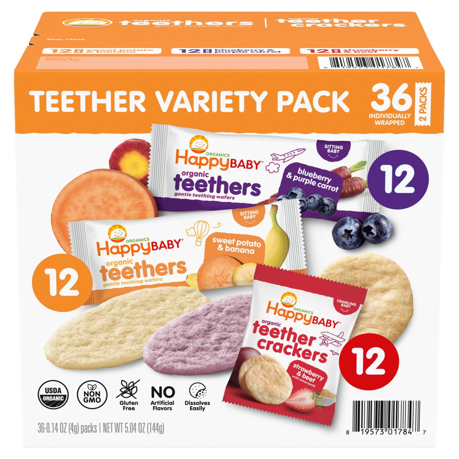 Favorite Organic Baby & Toddler Snacks cover photo collage
