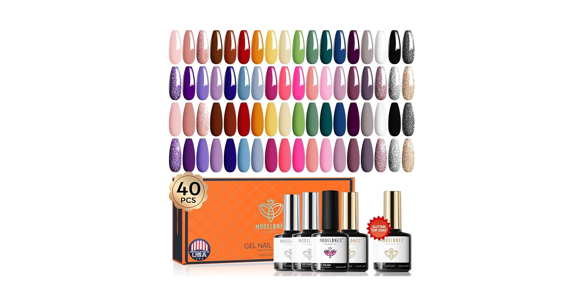 DIY nail products cover photo collage
