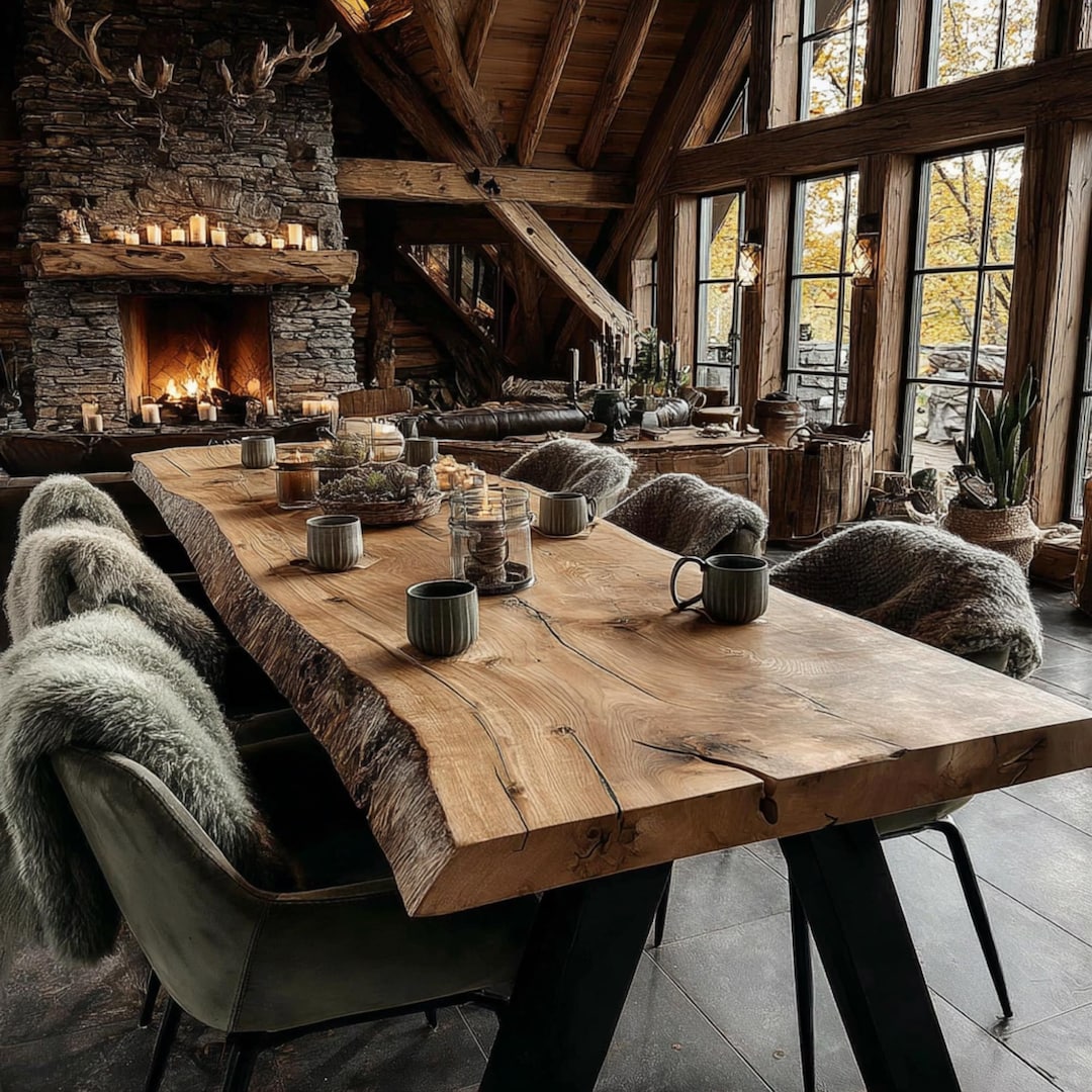 Cabin-Inspired Furniture for a Cozy, Lived-In Home cover photo collage