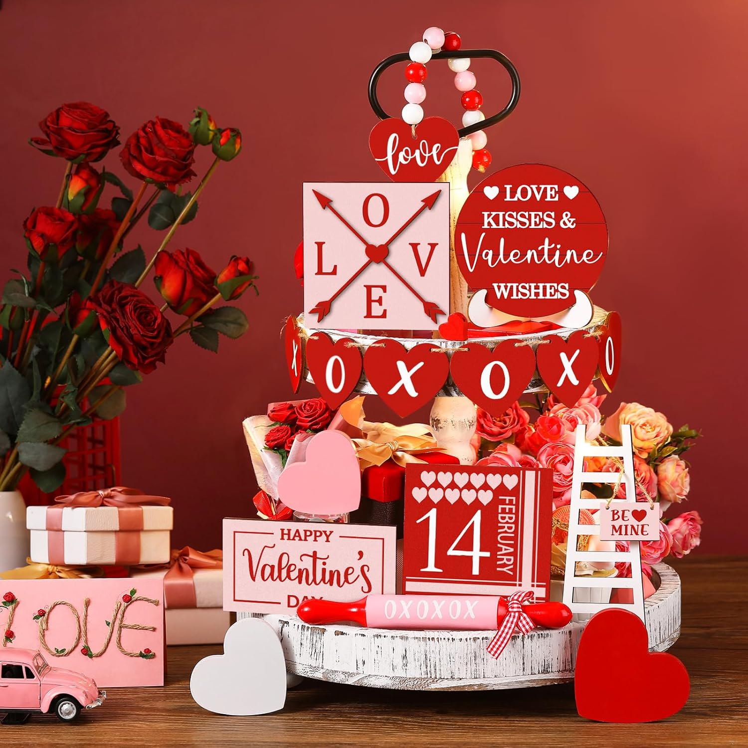 Valentines Decorations for your home 🥰 cover photo collage