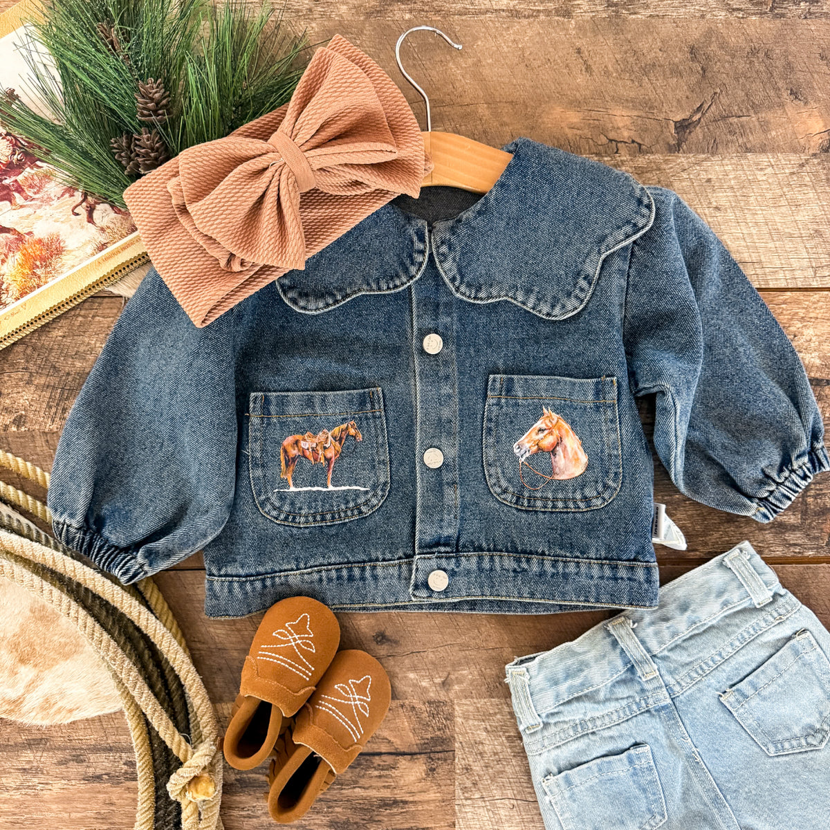 Western Clothes For Your Little Cowgirl! 🐴💗 cover photo collage