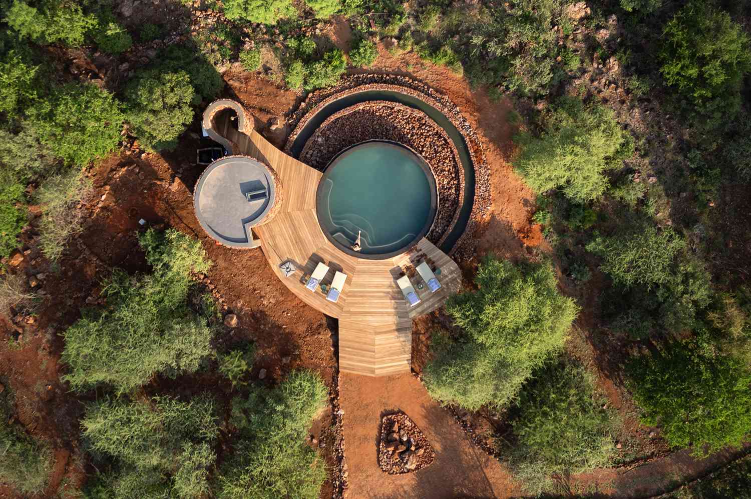 The Magic of Few and Far Luvhondo: A Soulful Safari Escape cover photo collage