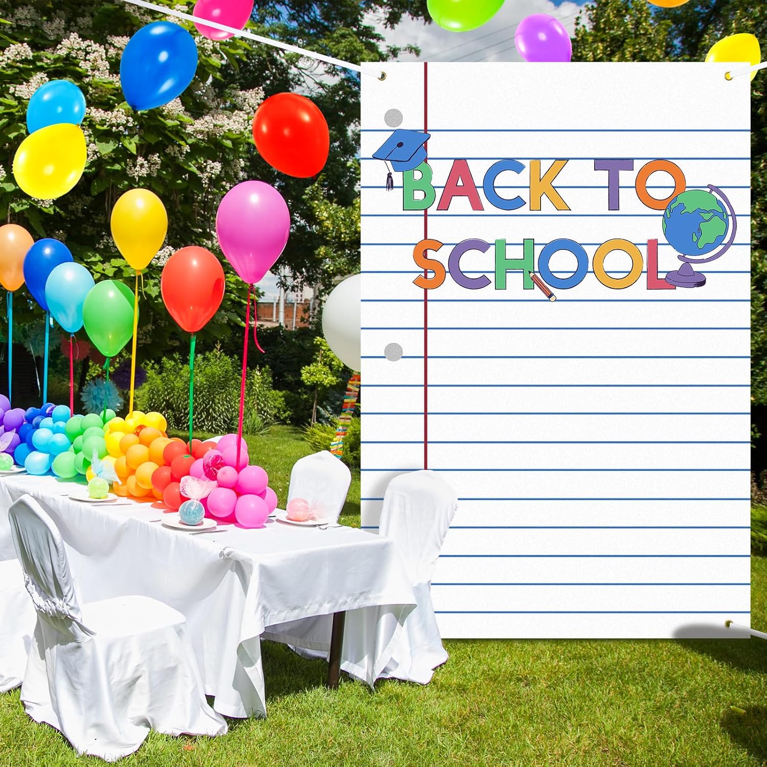 Back to Homeschool Party cover photo collage