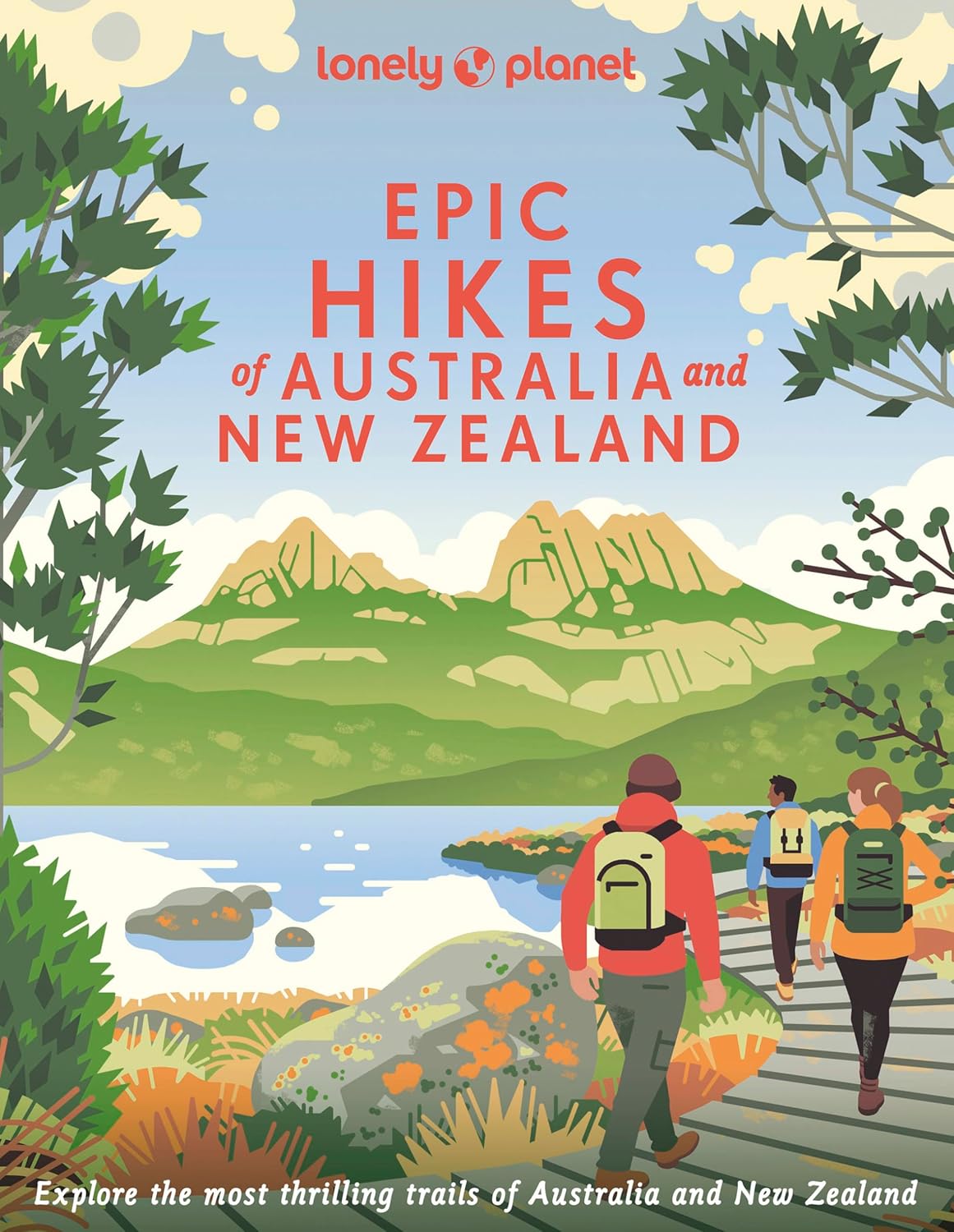 Hiking in New Zealand cover photo collage
