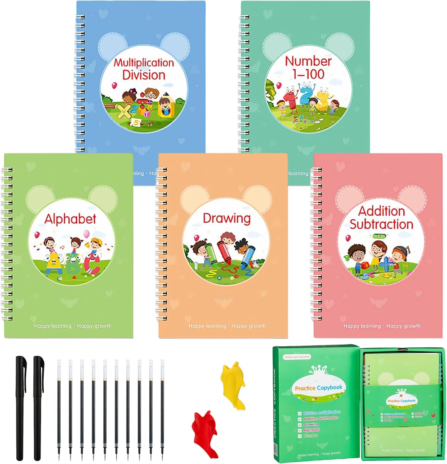 Homeschooling pre-k thru 1st grade cover photo collage