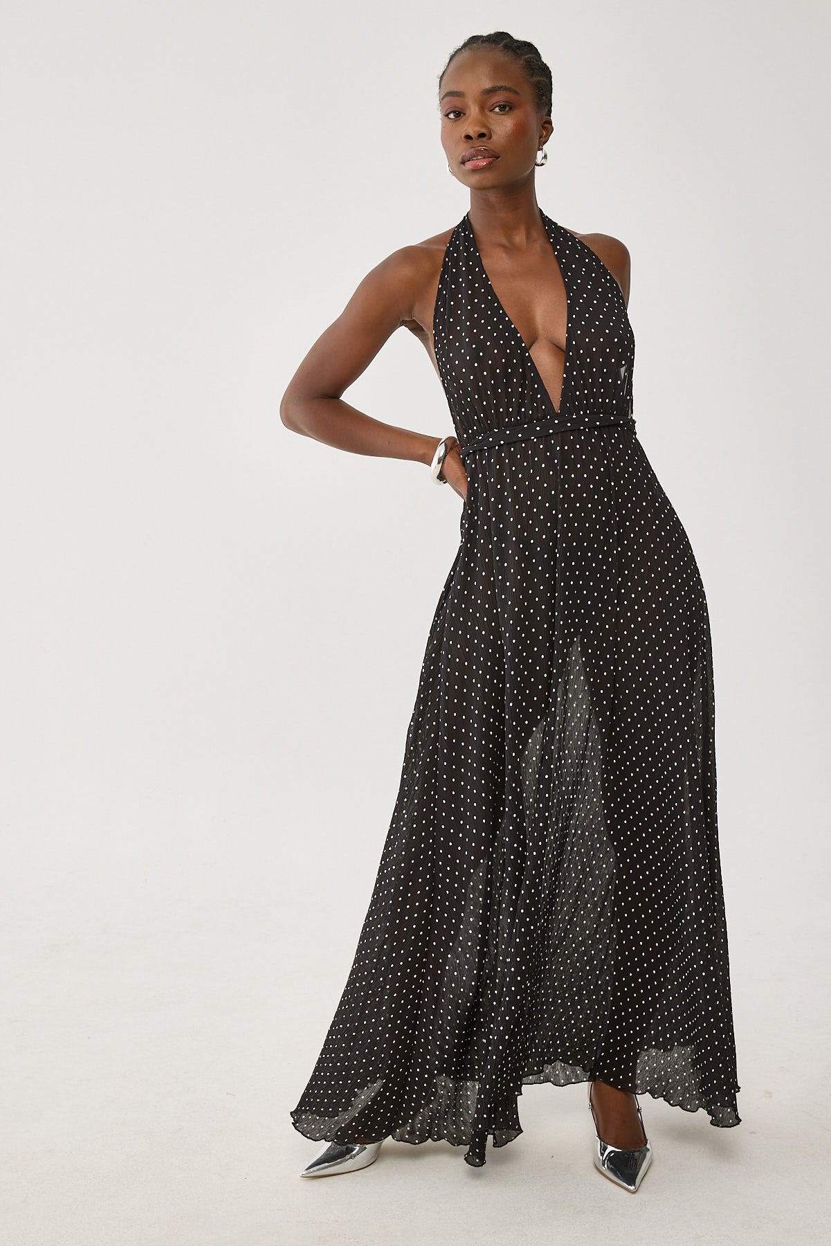 chinese dress ladies Long Whimsy Wrap Dress – Delulu District main image 0