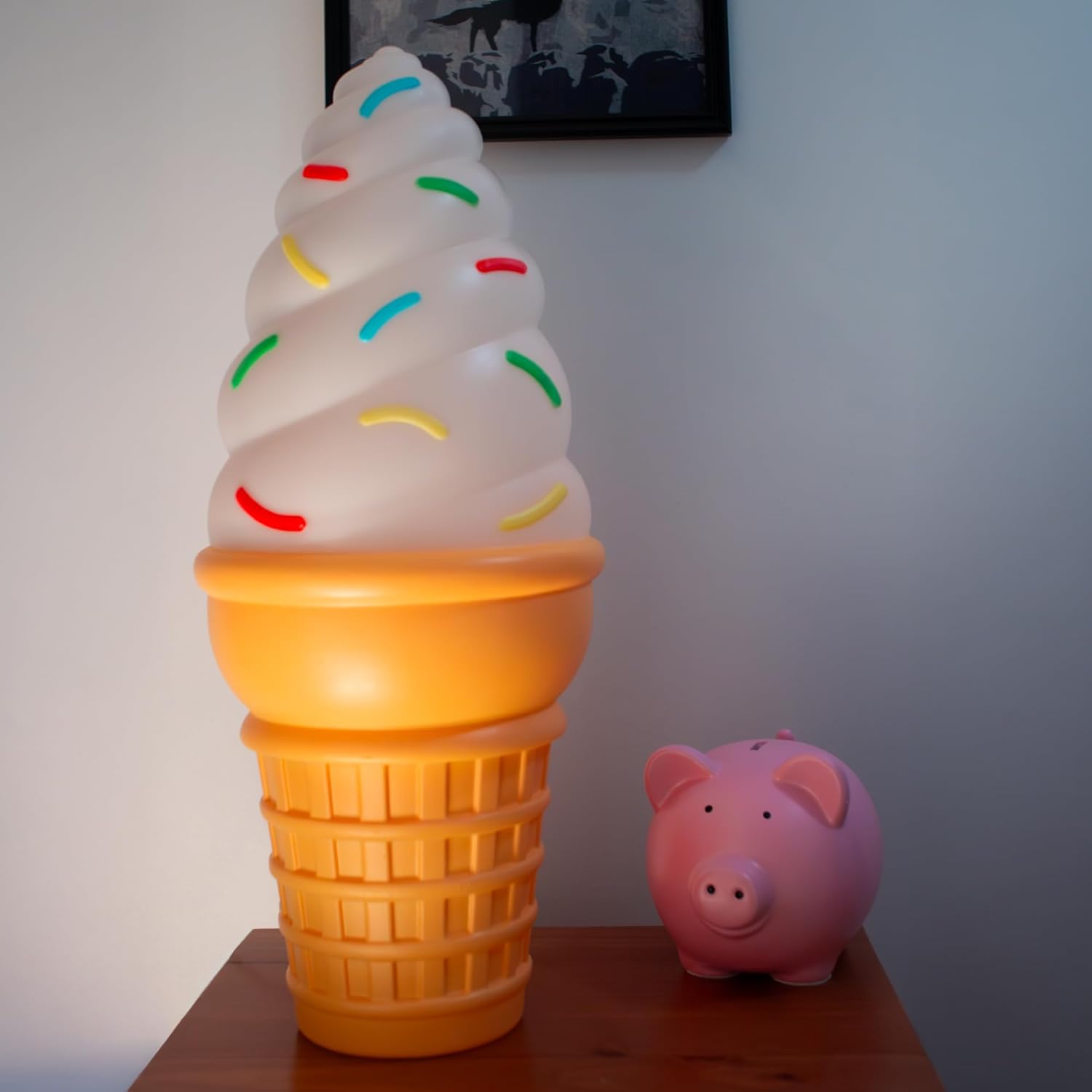 Giant Ice Cream Lamp