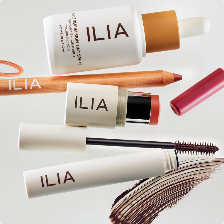 Clean beauty cover photo collage