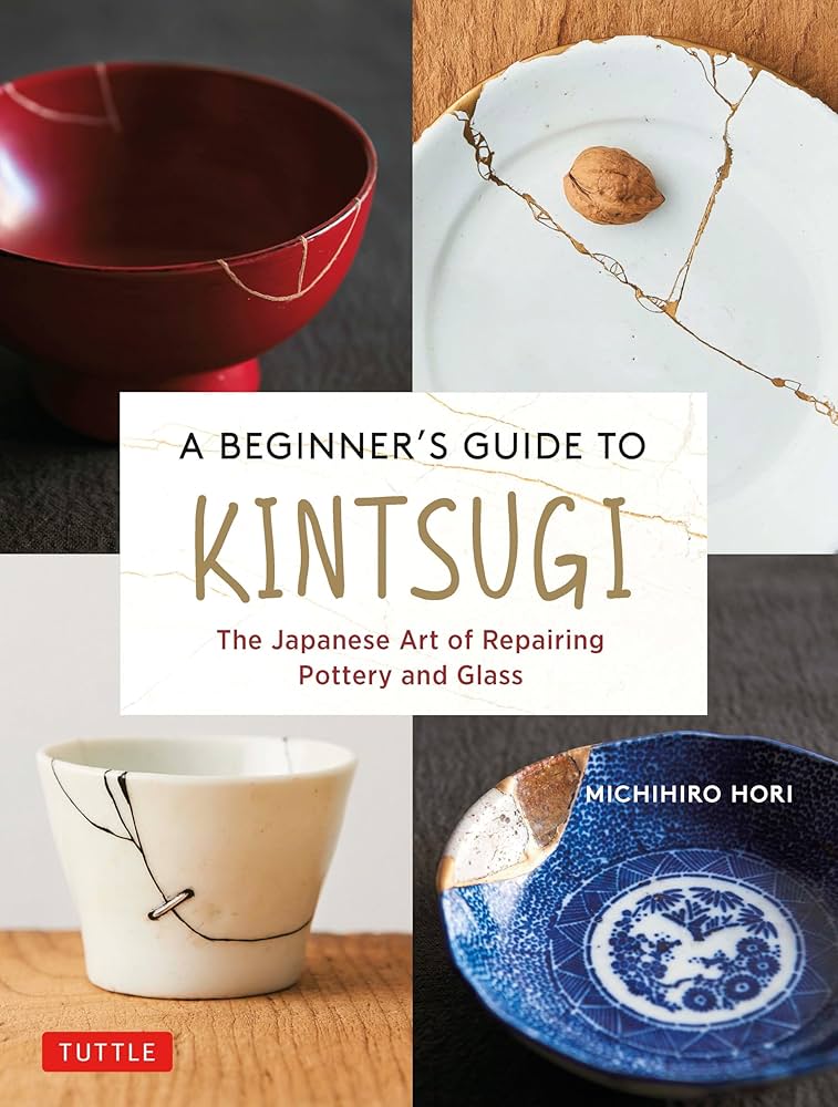 Broken but Golden✨: Kintsugi Tools, Kits, & Meaningful Finds cover photo collage