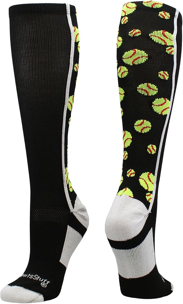 Socks for softball cover photo collage