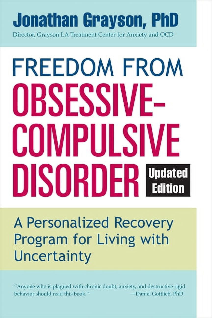 OCD Books for Therapists cover photo collage