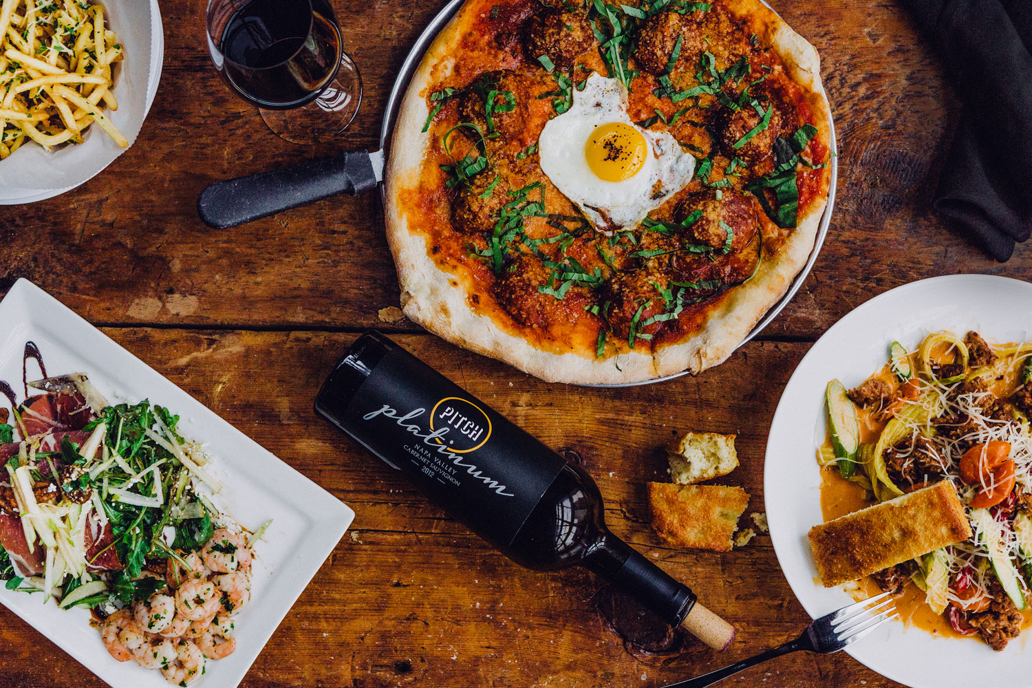 wine and dine in Elkhorn and West Omaha, Nebraska cover photo collage