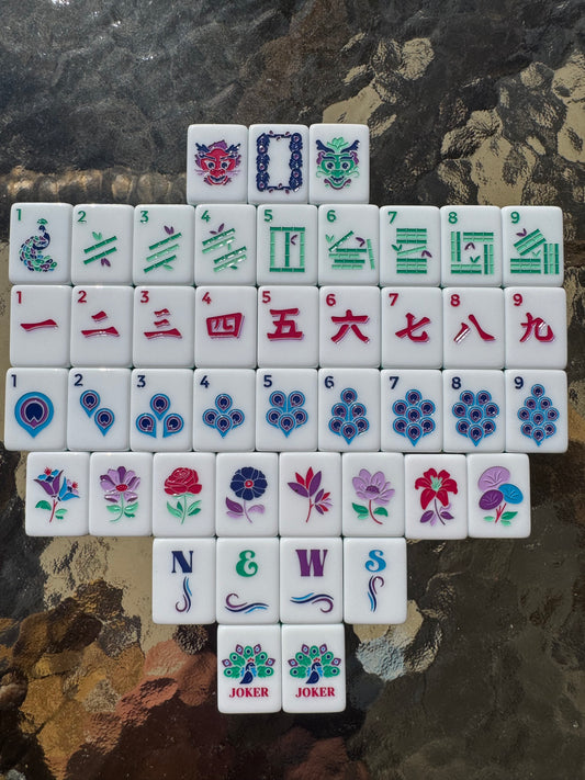 Let's get our Mahj on! cover photo collage