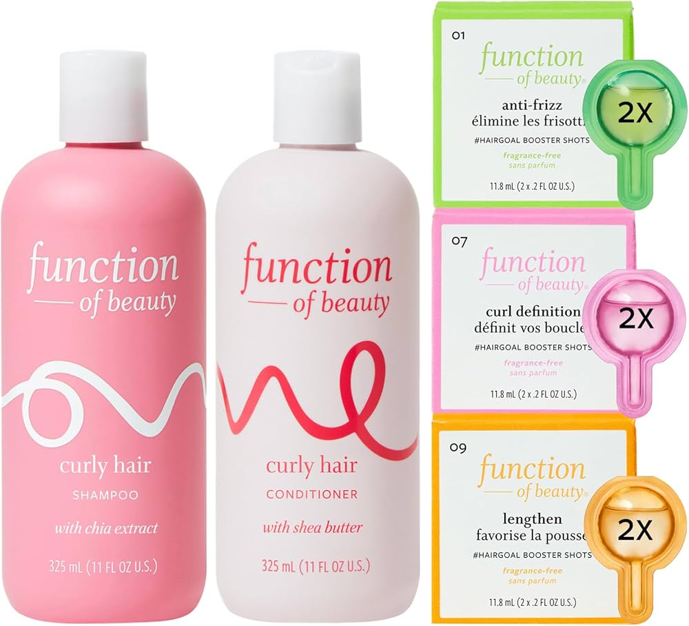 What I use on my curls cover photo collage