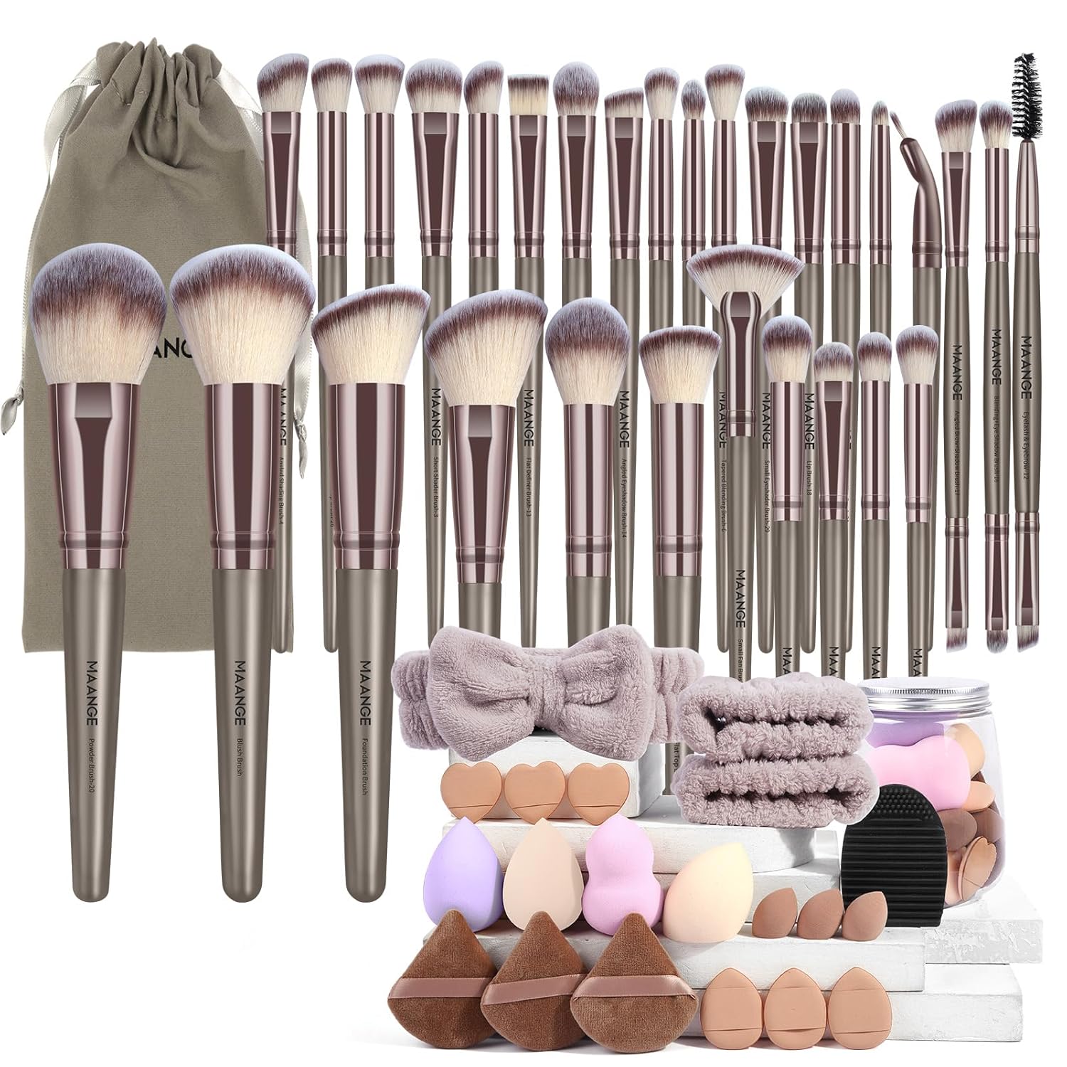 Beginners guide to makeup 👩‍💻💄 cover photo collage