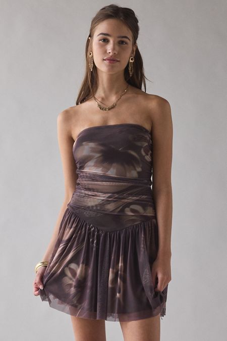 urban outfitters brown mini dress Brown Dresses