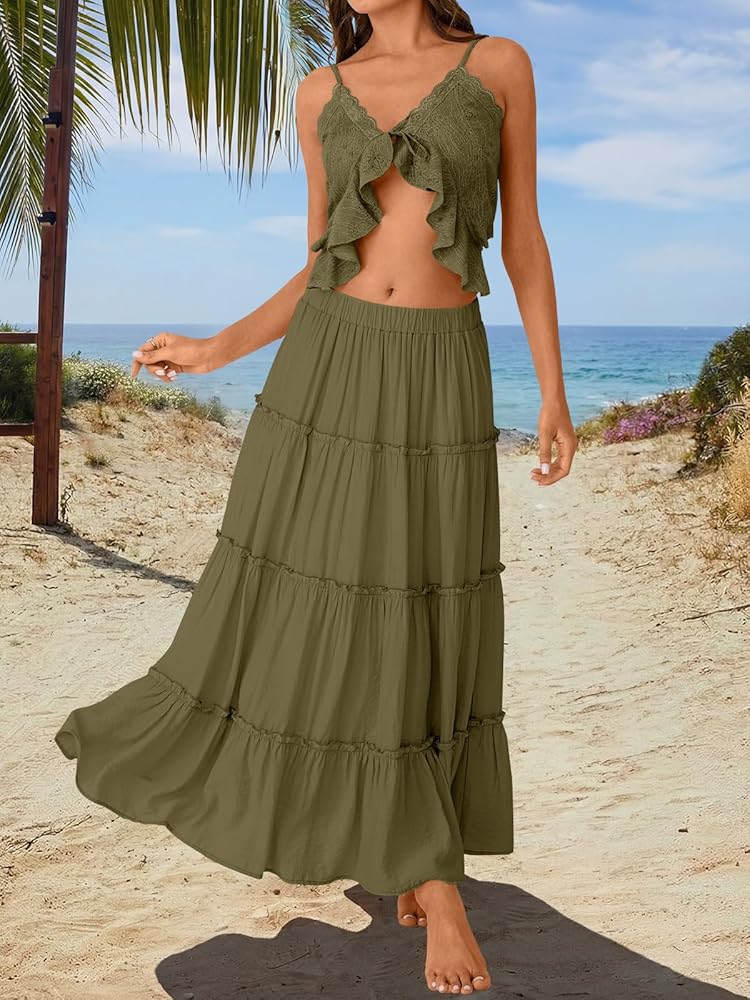 completely styled vacation fits from Amazon👙☀️💄 cover photo collage