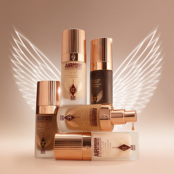 Makeup that goes on smooth! cover photo collage