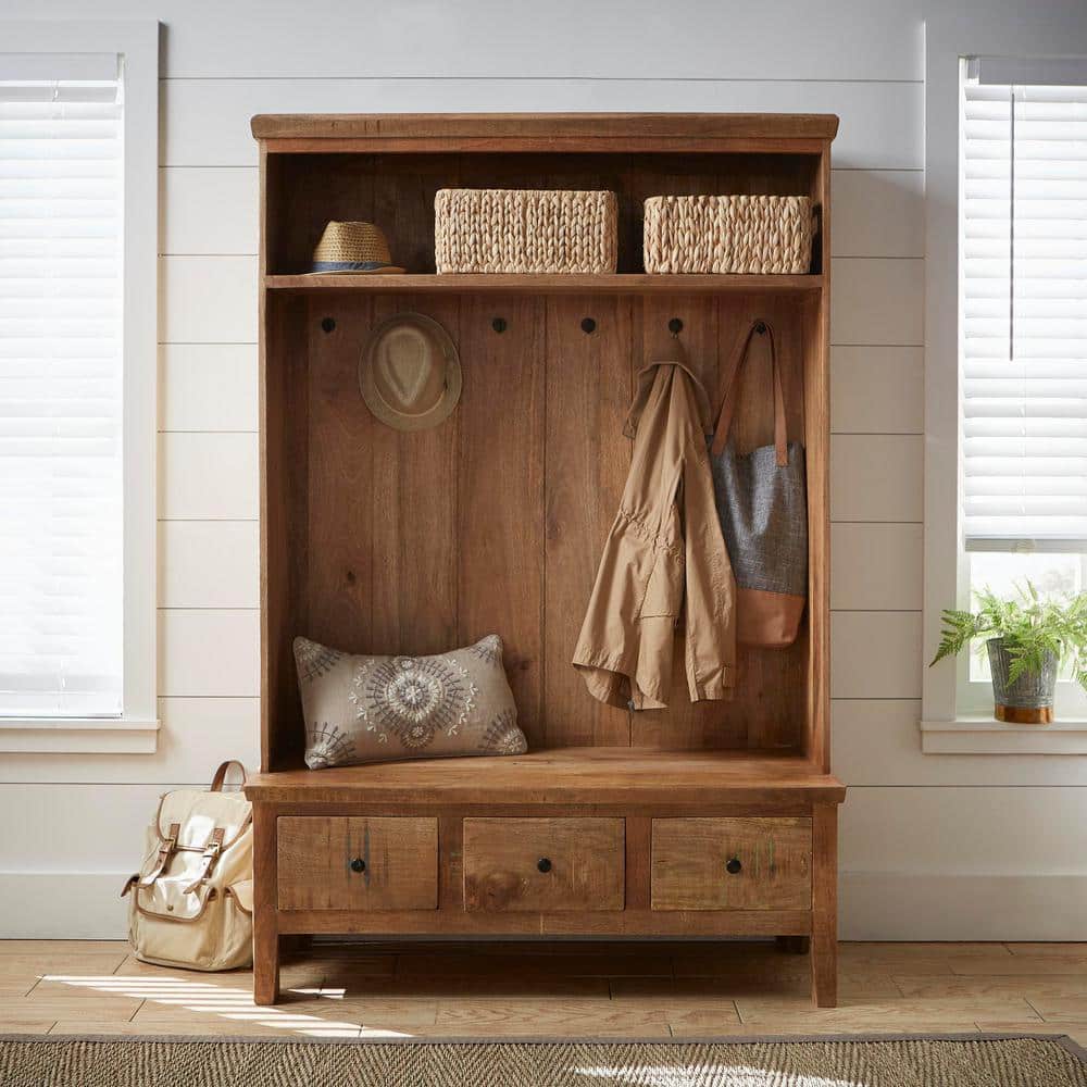 Designer Inspired Entryway & Organized Mudroom Essentials cover photo collage