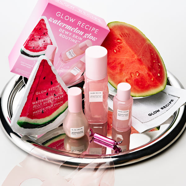 My Glow Routine cover photo collage