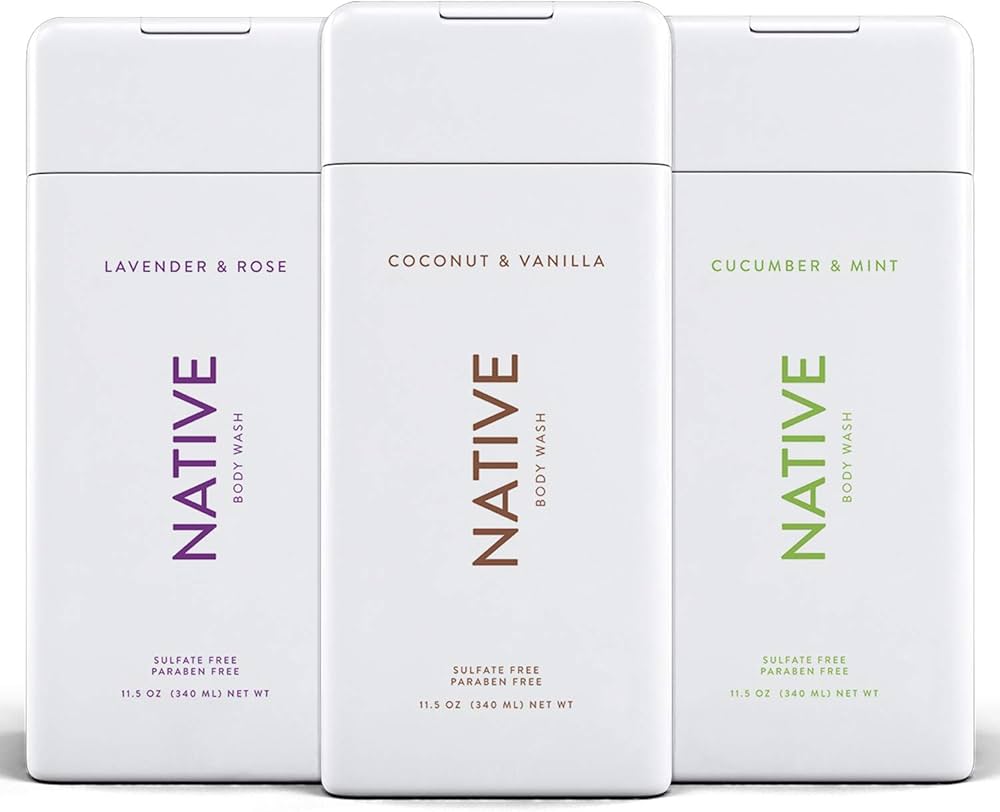 Body care essentials cover photo collage
