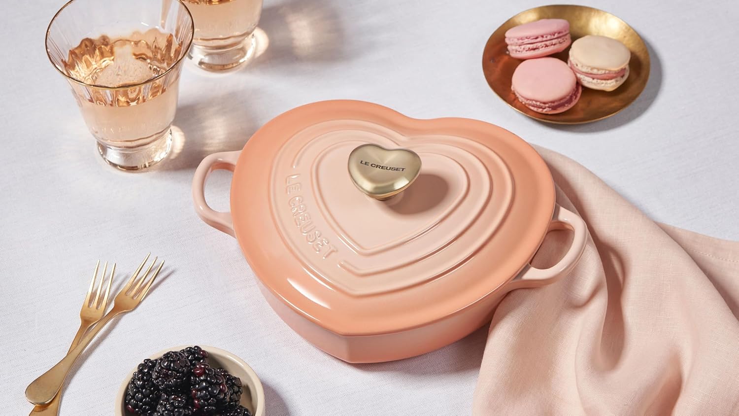 Le Creuset Valentine's Day Gifts cover photo collage