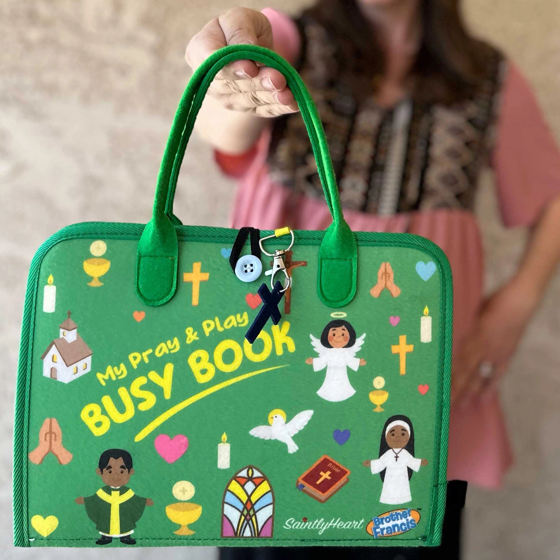 Quiet Mass Bag for Toddlers (Faith-based) cover photo collage