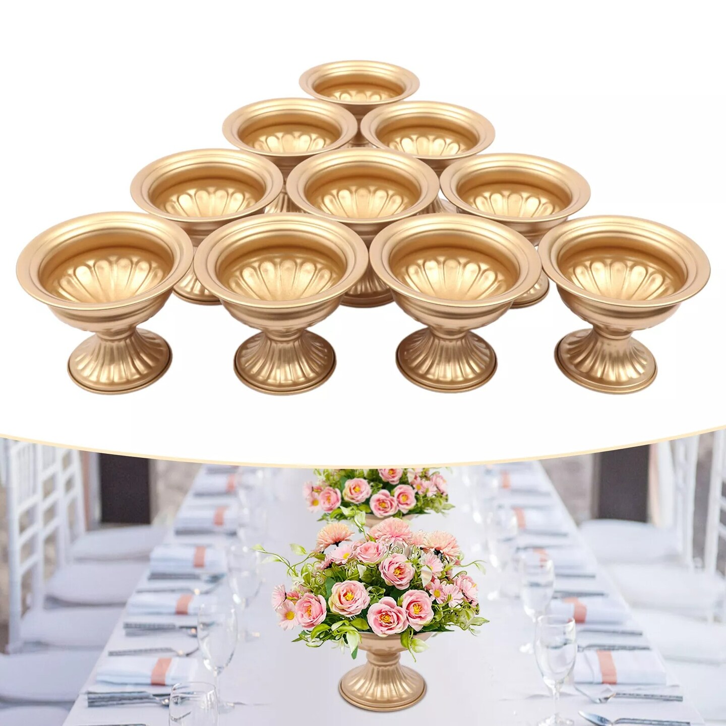 Gold Decor Must Haves for your Wedding! cover photo collage