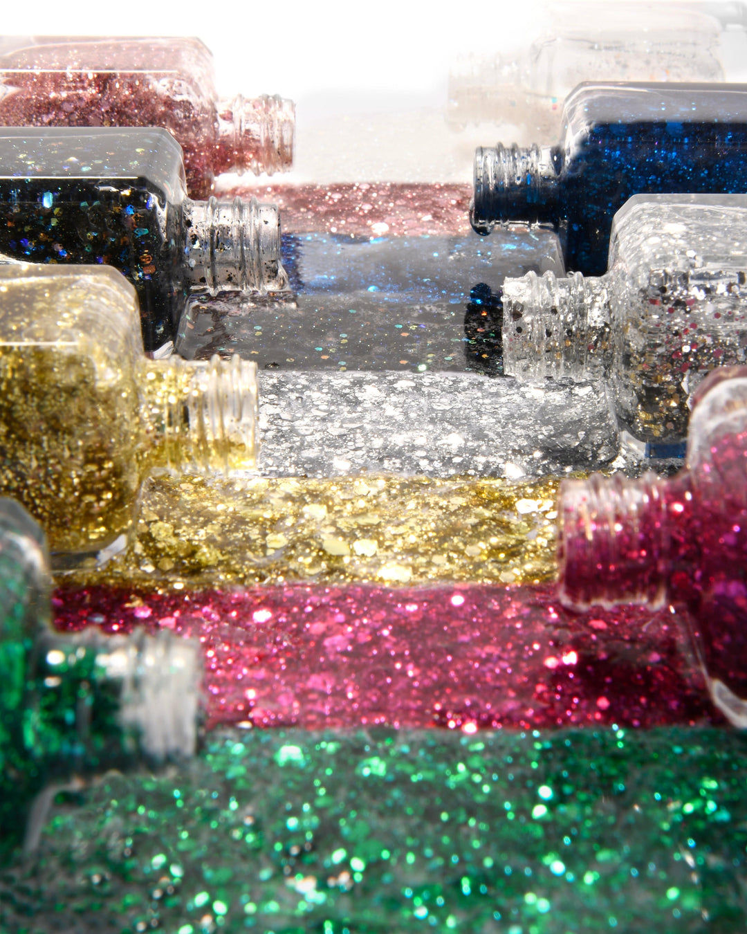 The best glitter nail polishes — for ACTUAL sparkle, no mediocre glitter nails here cover photo collage