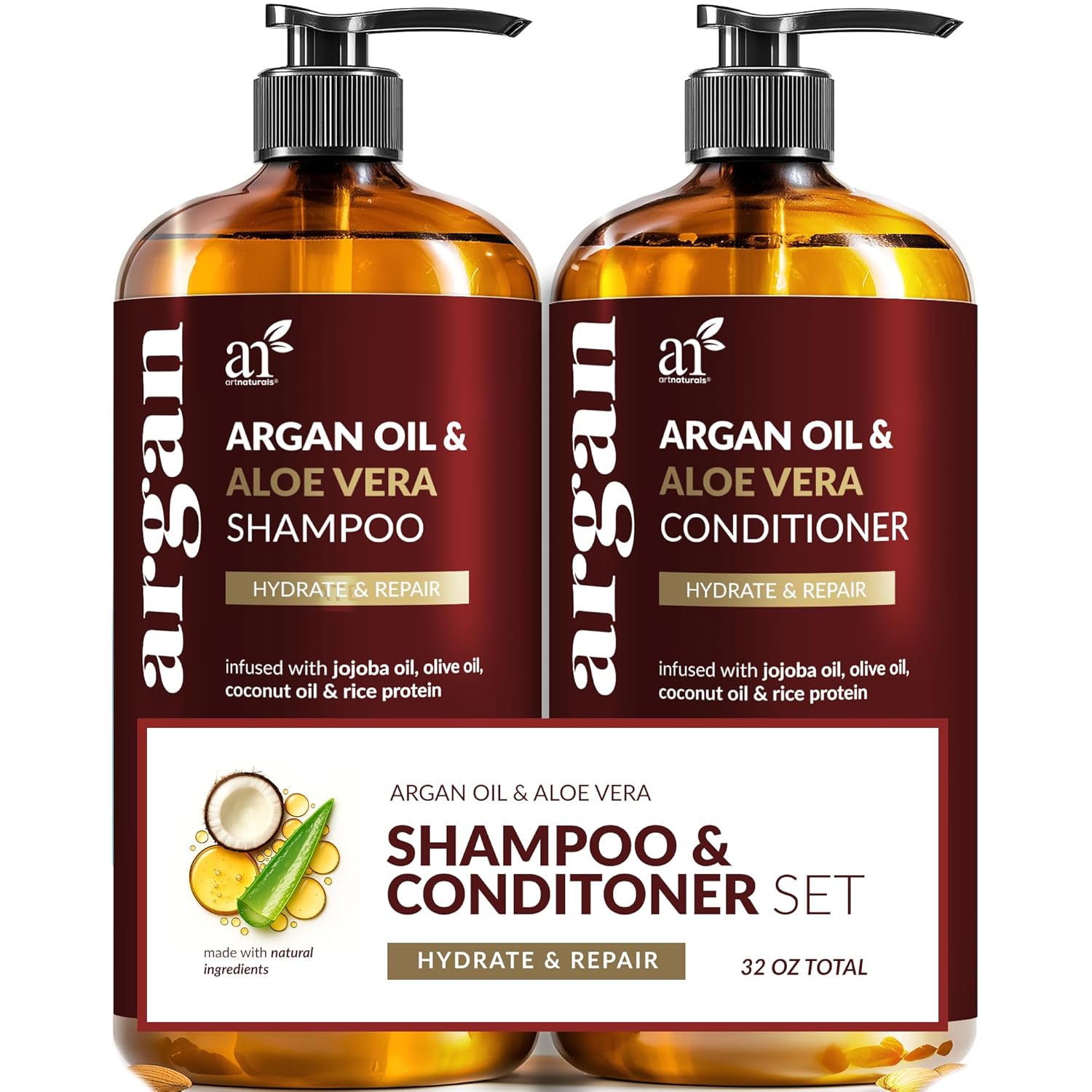 Hair care cover photo collage