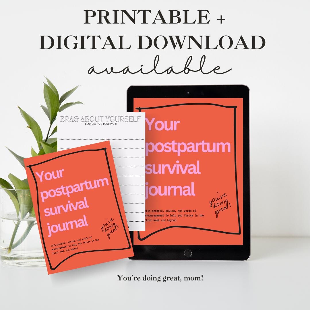 Postpartum Survival Go Tos cover photo collage