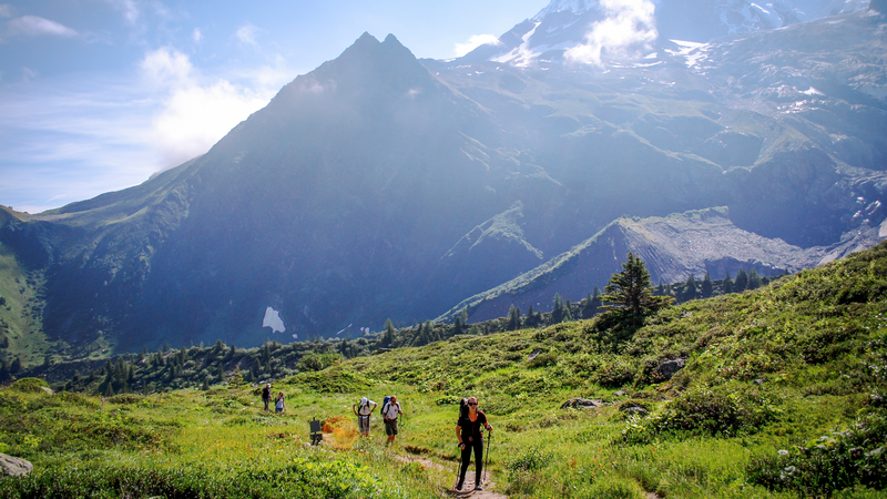 Hiking in France cover photo collage
