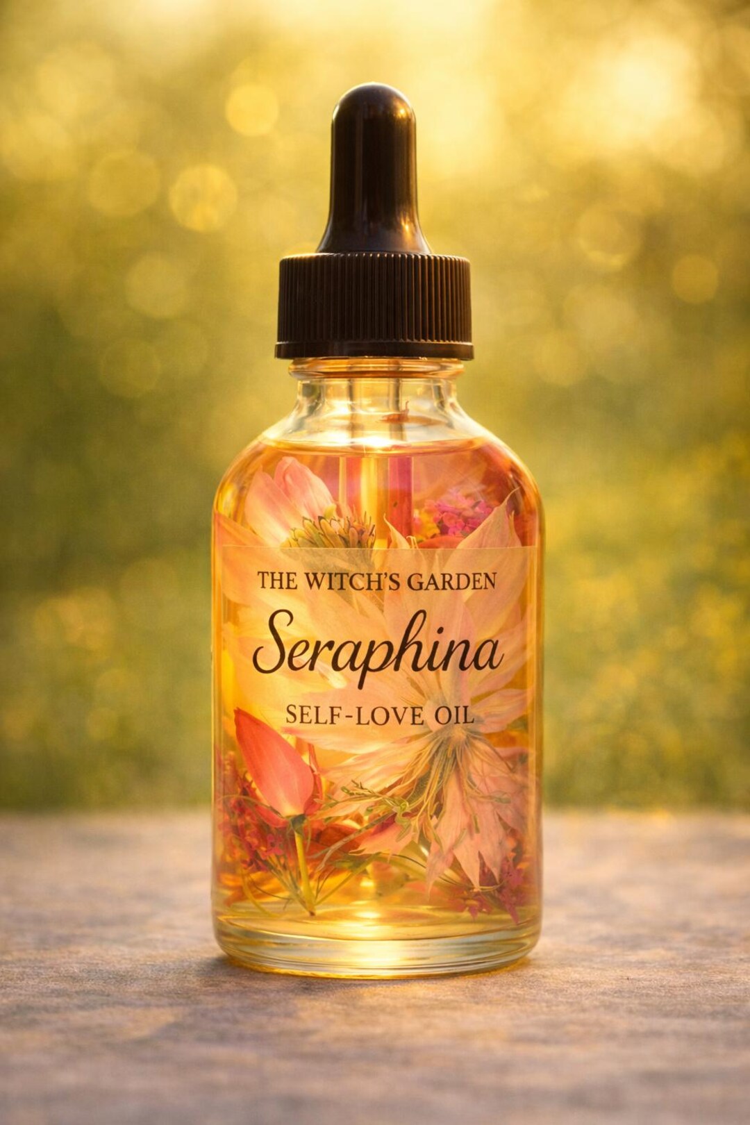 Spiritual oils for inspiration and confidence cover photo collage