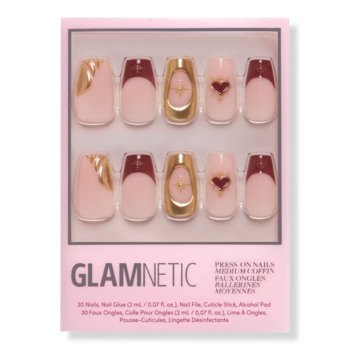 Real cool girls wear press on nails cover photo collage