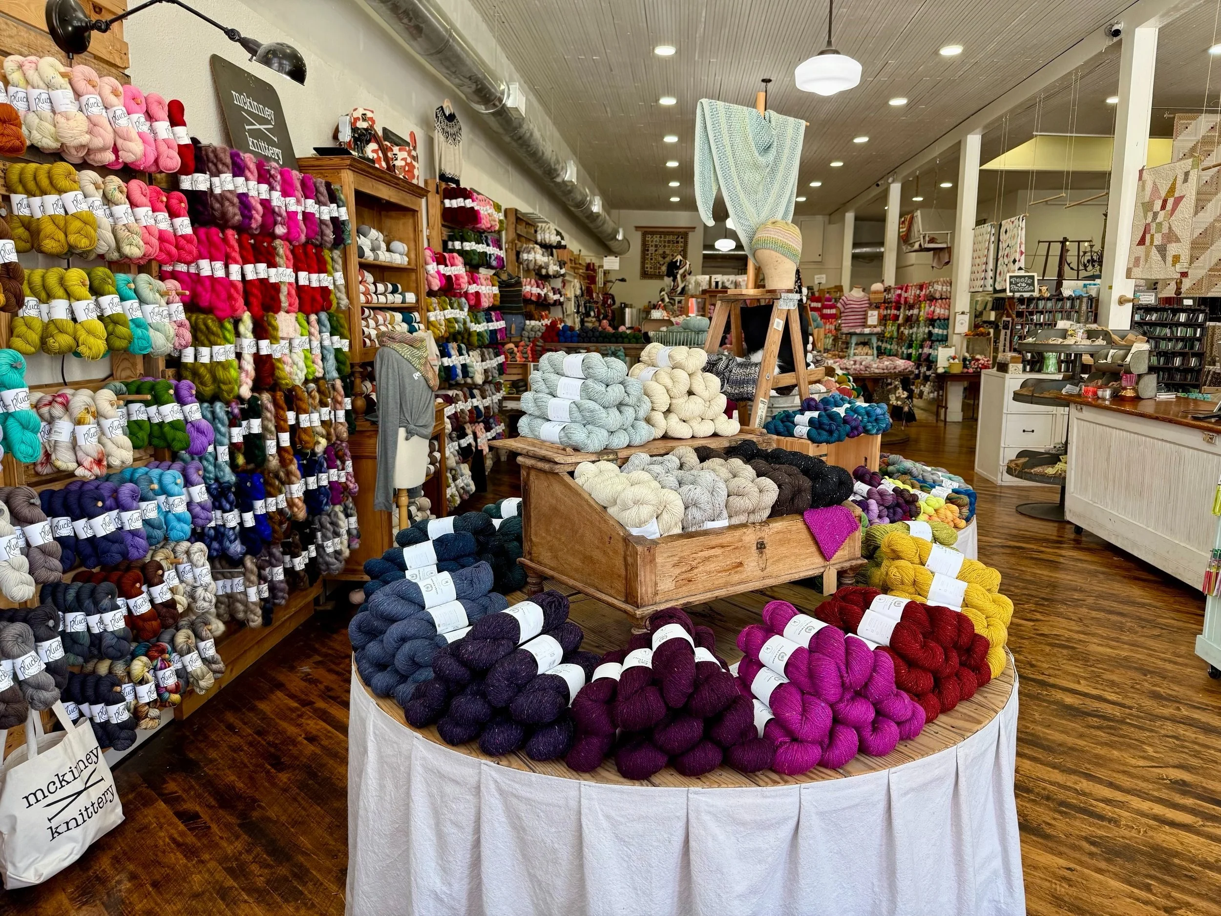 Texas Yarn Shops cover photo collage