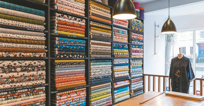 Places to visit and shop in London for textile creatives cover photo collage