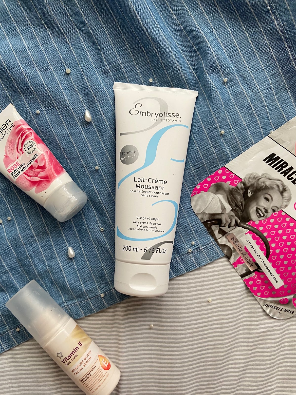 Skin care cover photo collage