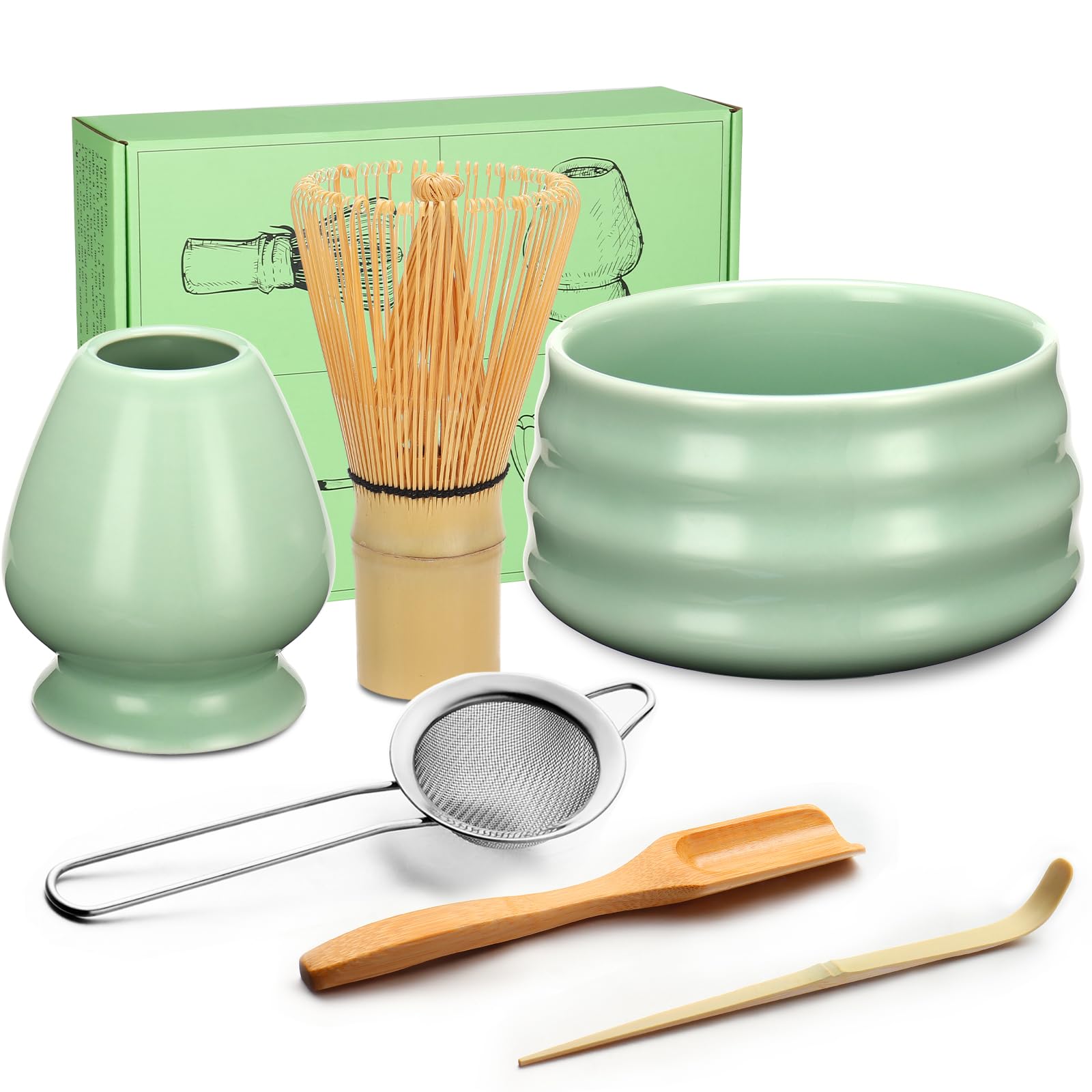 My Matcha Essentials: Ceremonial Matcha, Tools & Wellness Must-Haves cover photo collage