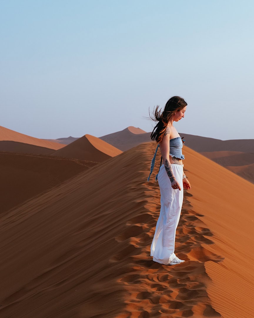 Chasing Sunsets & Sand Dunes in Namibia cover photo collage