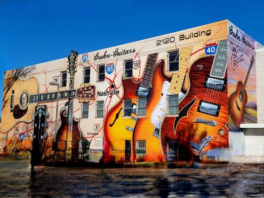 Music Shops in Nashville You have to Visit cover photo collage