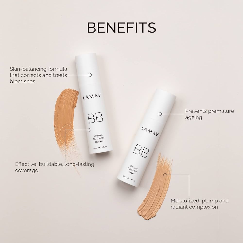 Natural non-toxic makeup, skincare, and hygiene products cover photo collage