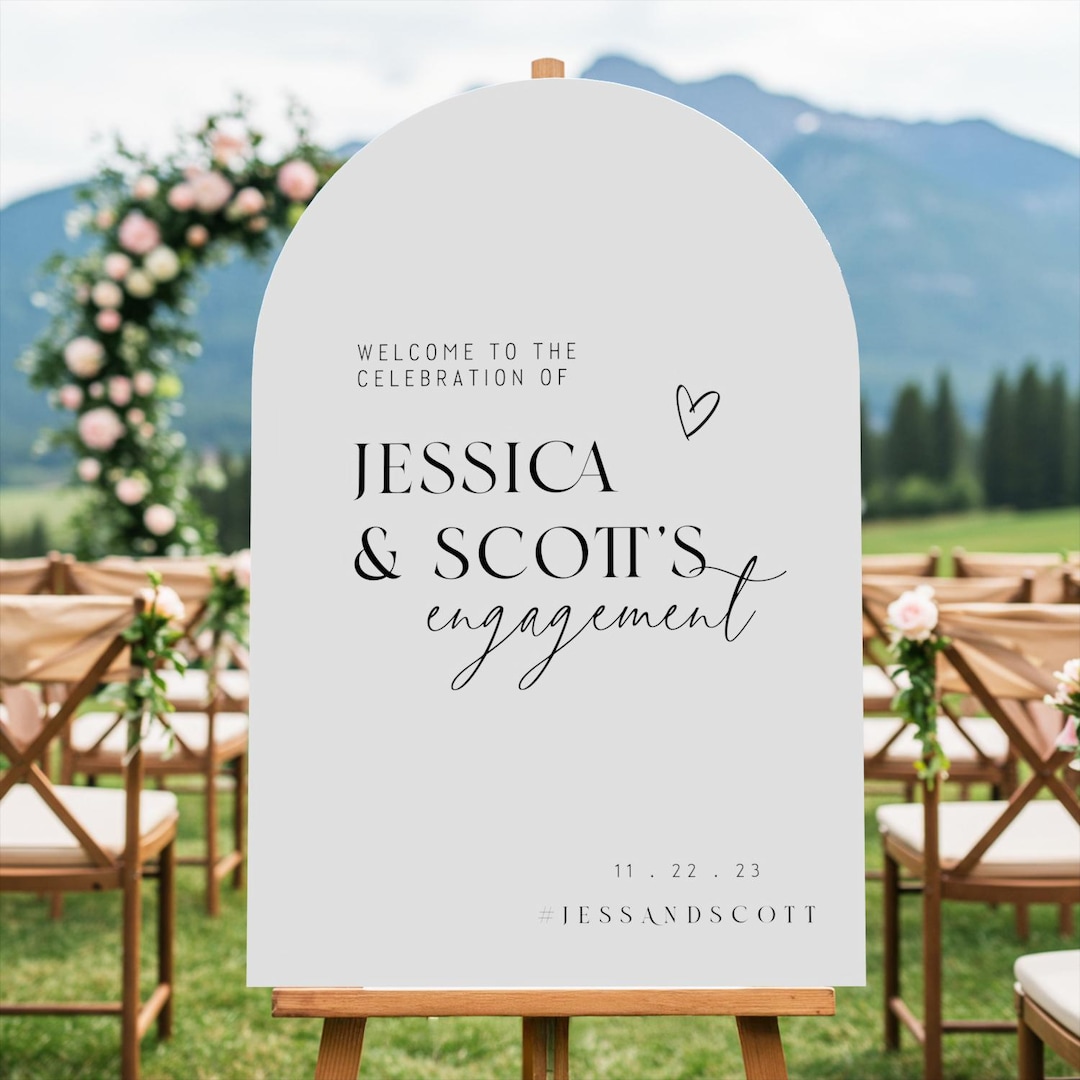 ENGAGEMENT PARTY cover photo collage