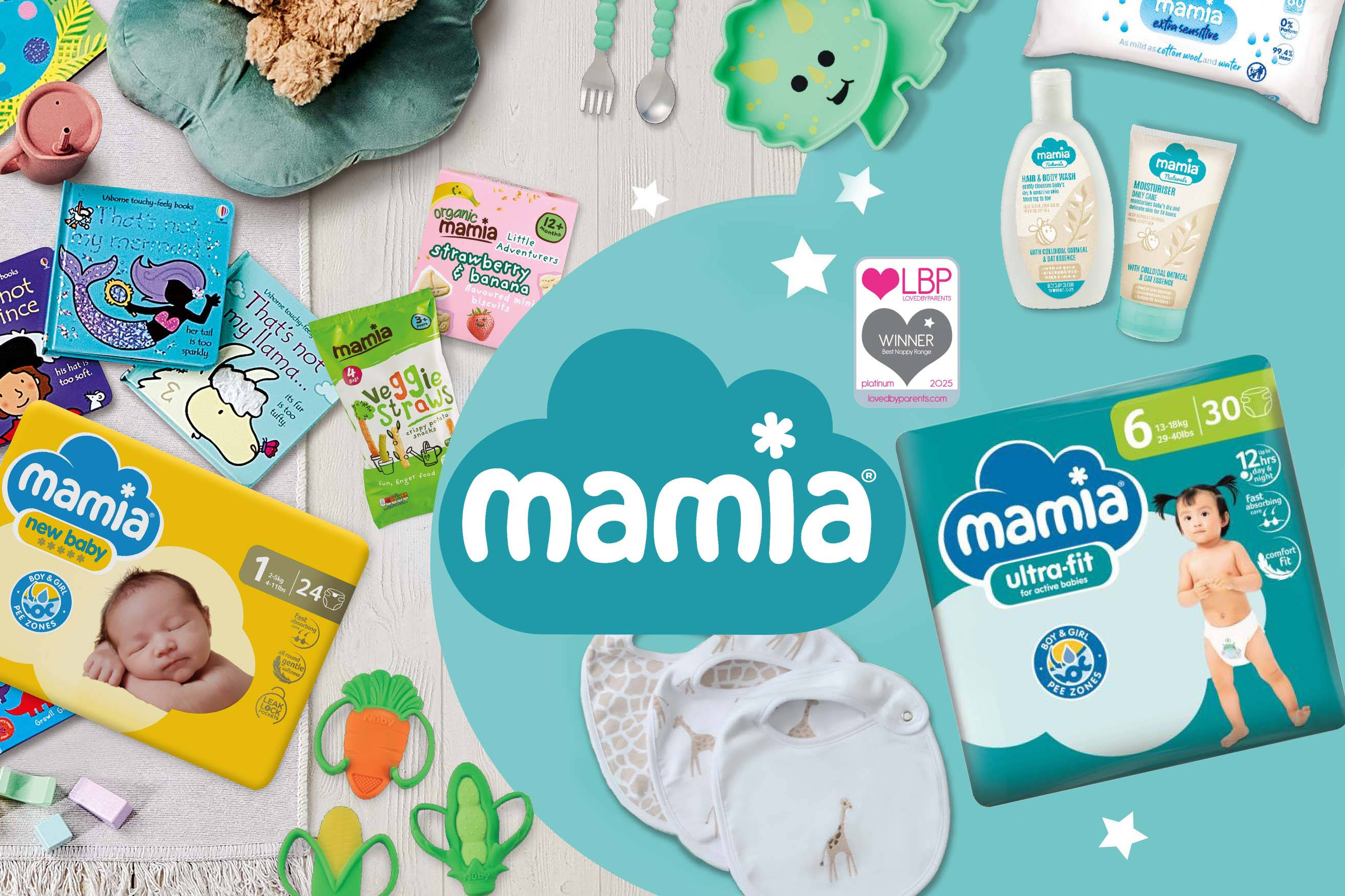 Baby necessities: 0 - 12 months cover photo collage