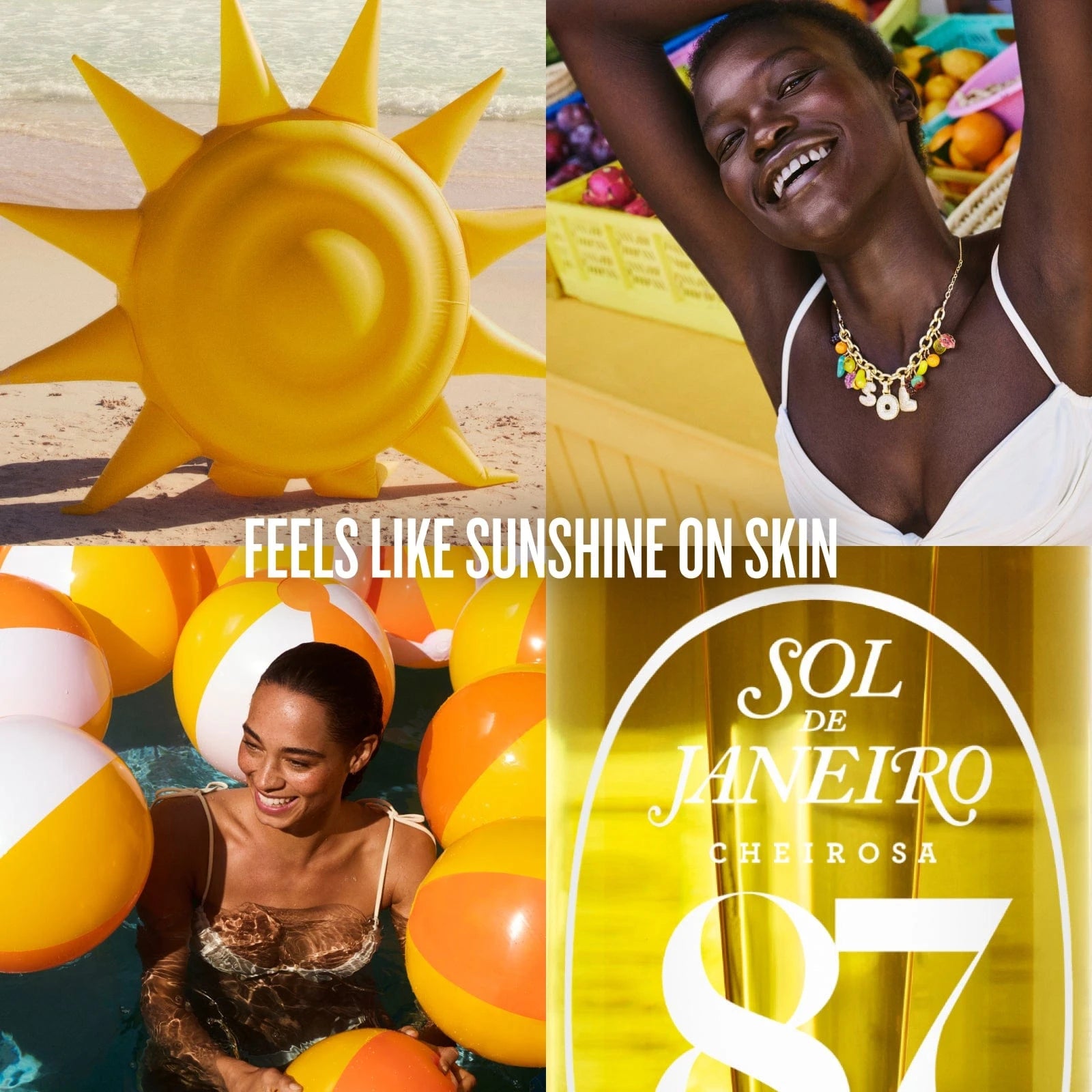 Products That Smell Like Summer In A Bottle - Beauty And Body Care cover photo collage