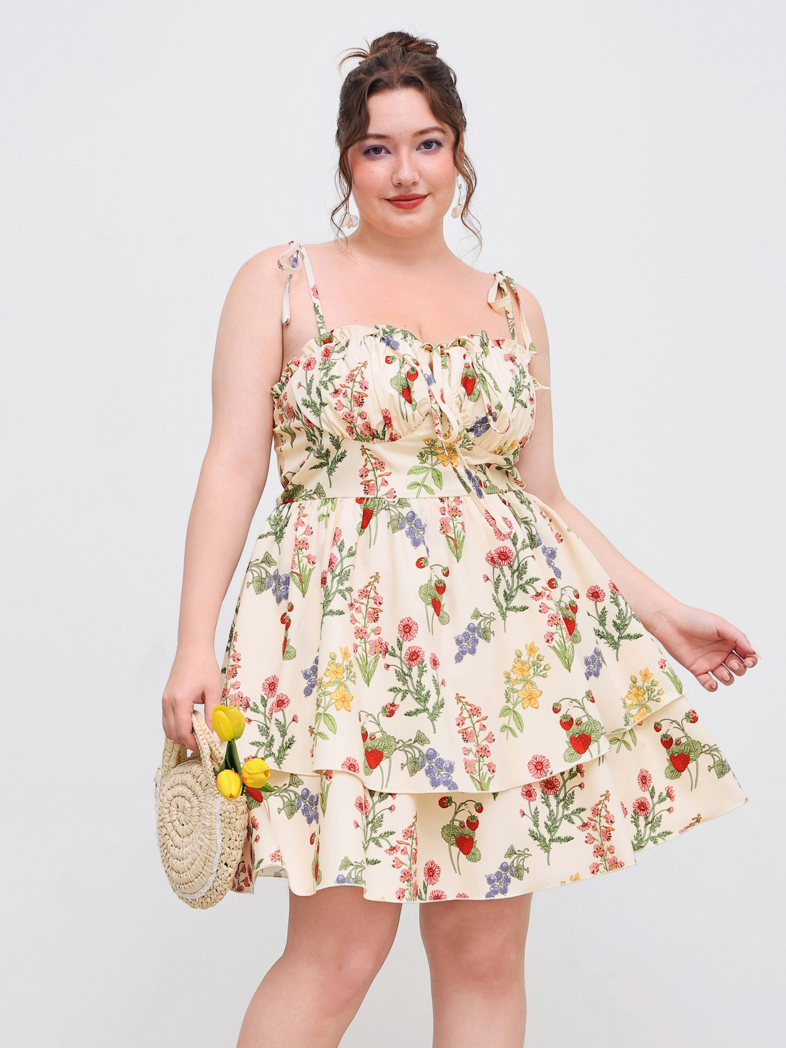 Perfect plus size clothing choices for the spring cover photo collage