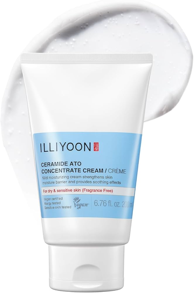 Skincare recs for dry, sensitive skin! cover photo collage