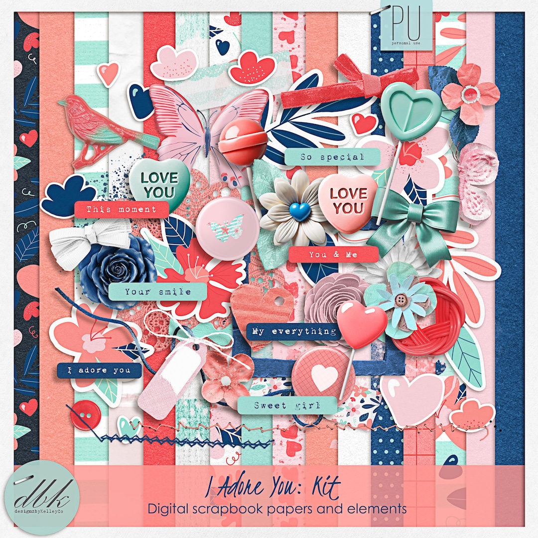 My Digital Scrapbook Designs cover photo collage