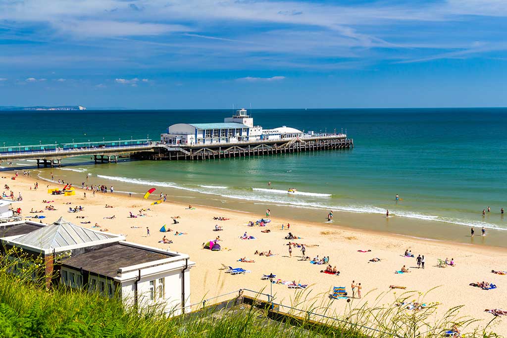 Bournemouth Travel Guide cover photo collage