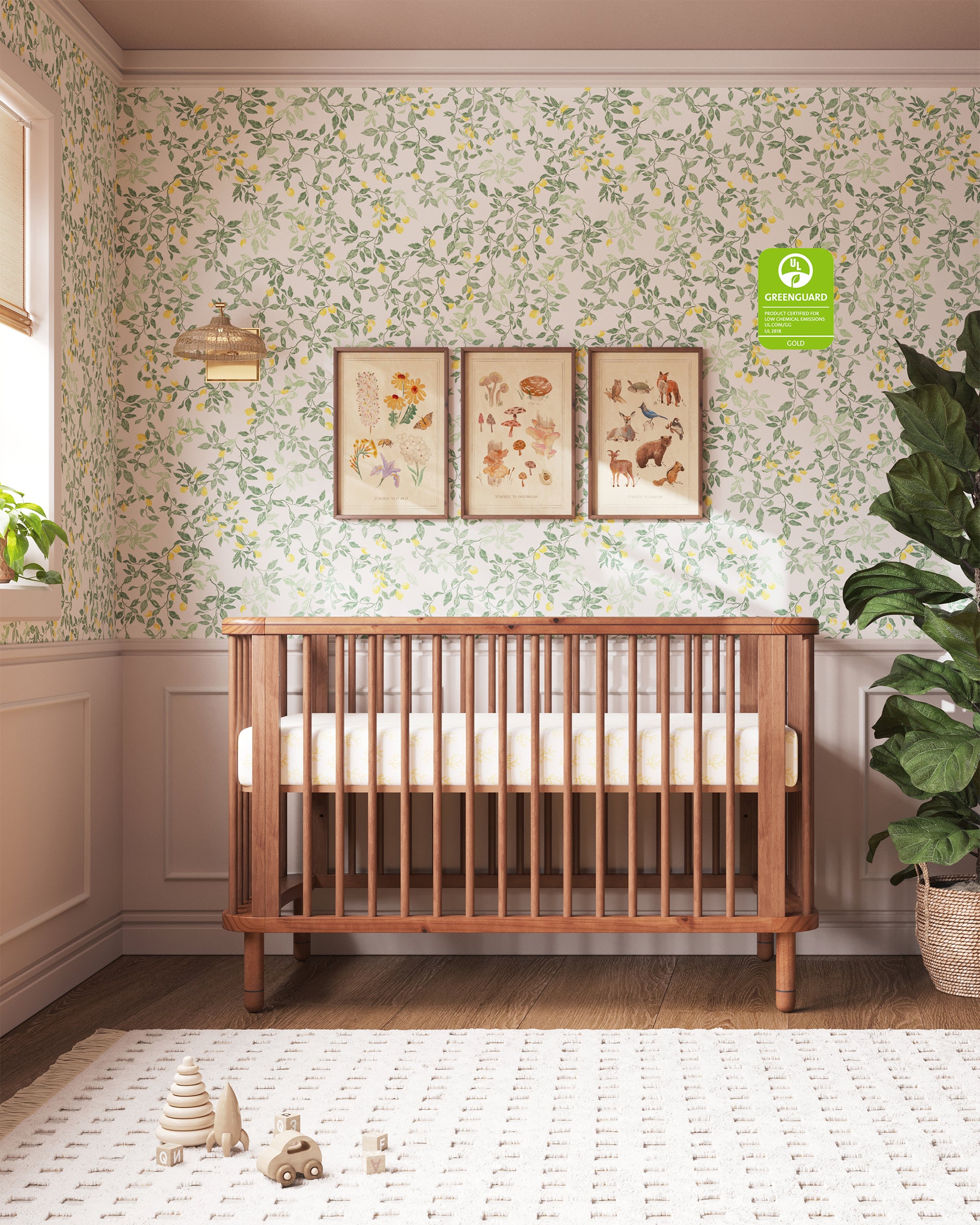 Gender neutral nursery inspiration cover photo collage